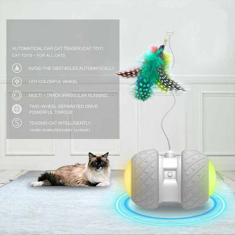 Interaktivní Nabíjecí Usb Koule Cat O 360 Stupňů