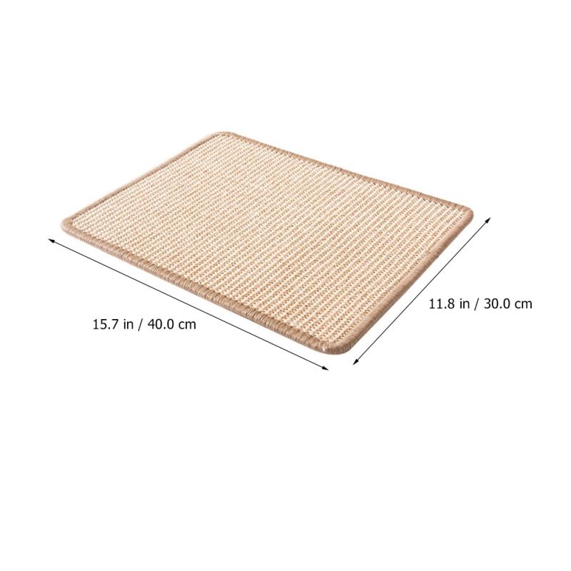 Přírodní Sisal Cat Anti-scratch Mat Protector Na Nábytek