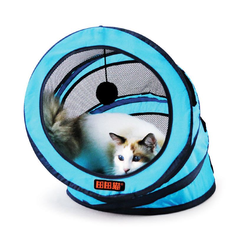 Skládací Spirála Hračky S Tunelem Pro Kočky Pro Prodyšná Hračka Pro Domácí Mazlíčky Pro Tréninková Funny Cat Tunnel House Toys