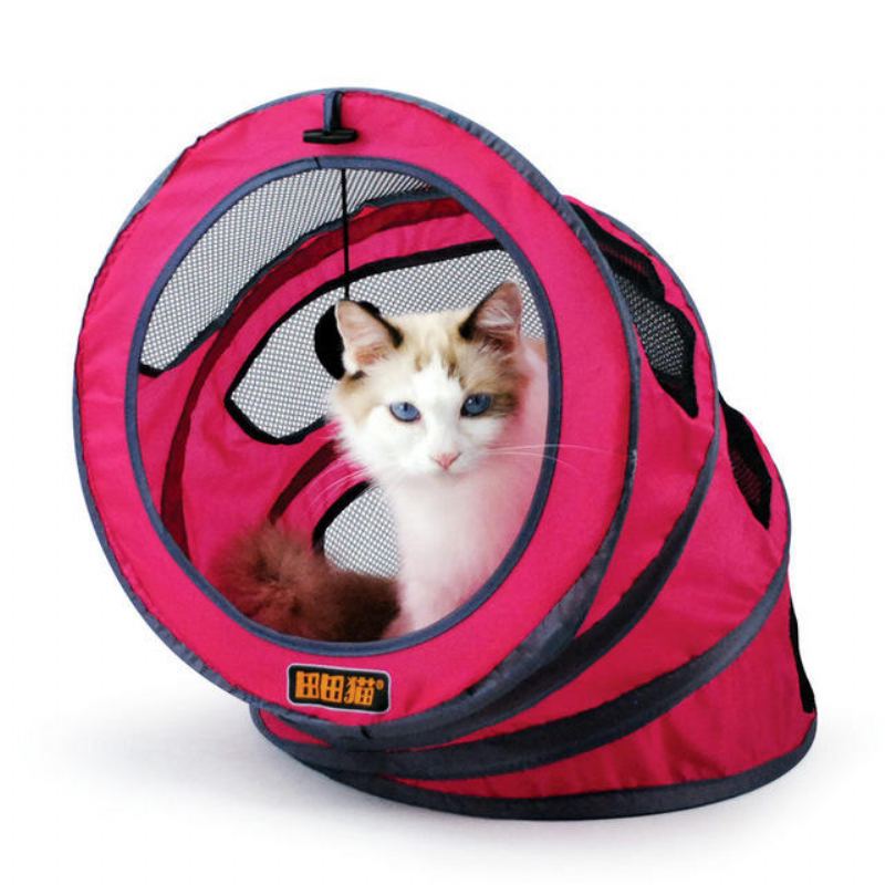 Skládací Spirála Hračky S Tunelem Pro Kočky Pro Prodyšná Hračka Pro Domácí Mazlíčky Pro Tréninková Funny Cat Tunnel House Toys