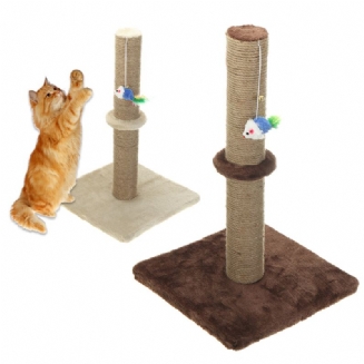 Škrabadlo Pro Kočky Interaktivní Hračky Pro S Hračkou Pro Koťata Konopné Lano Pro