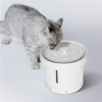 Uah Smart Dávkovač Vody Pro Domácí Mazlíčky Uvc Dezinfekce Mute Prevent Burning Napáječka Fontána Pro Potřeby Pro Kočky Pití Psů