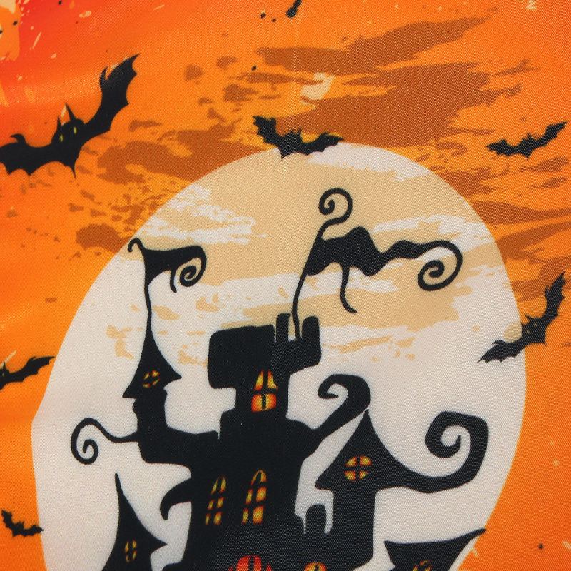 30x45cm Halloween Polyester Black Castle Bat Flag Zahradní Sváteční Dekorace