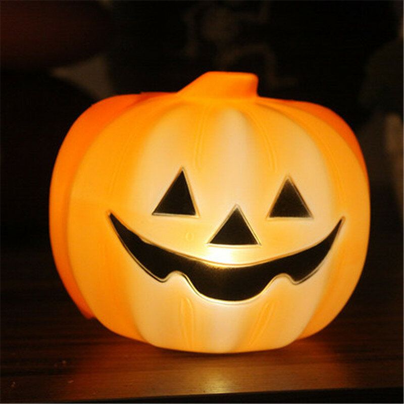 Halloween Led Pumpking Skull Lamp Light Party Dekorace