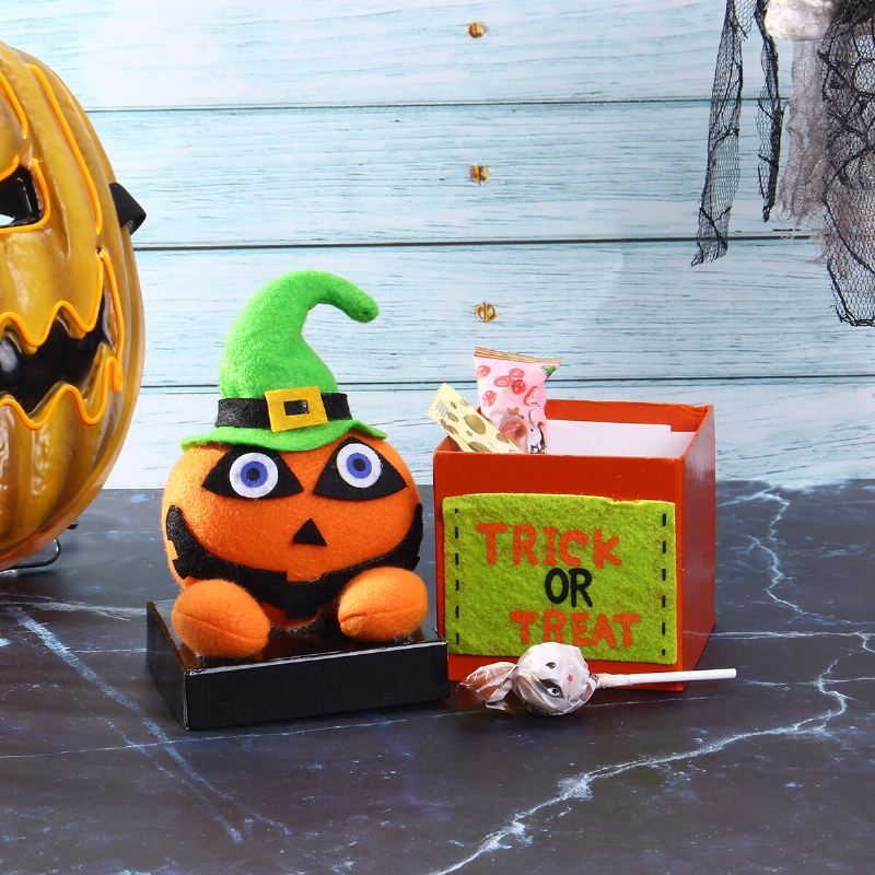 Halloween Panenka Bonboniéra Dýňový Duch Pouzdro Na Cukroví Pro Děti Dětský Sladký Dárek