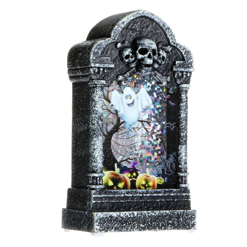 Halloweenský Náhrobek Light Box Světelné Dekorace Prop Náhrobní Kámen Led Téma Party Decor