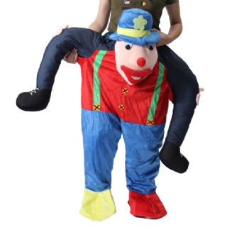 Hallowen Christmas Rameno Carry Me Piggy Back Ride-on Kostým Pro Dospělé