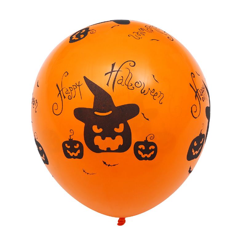 Hliníkové Fóliové Balónky Balón Pavouk Dýňová Hlava Balónek Duchů Festival Pro Halloweenskou Párty Dekorace