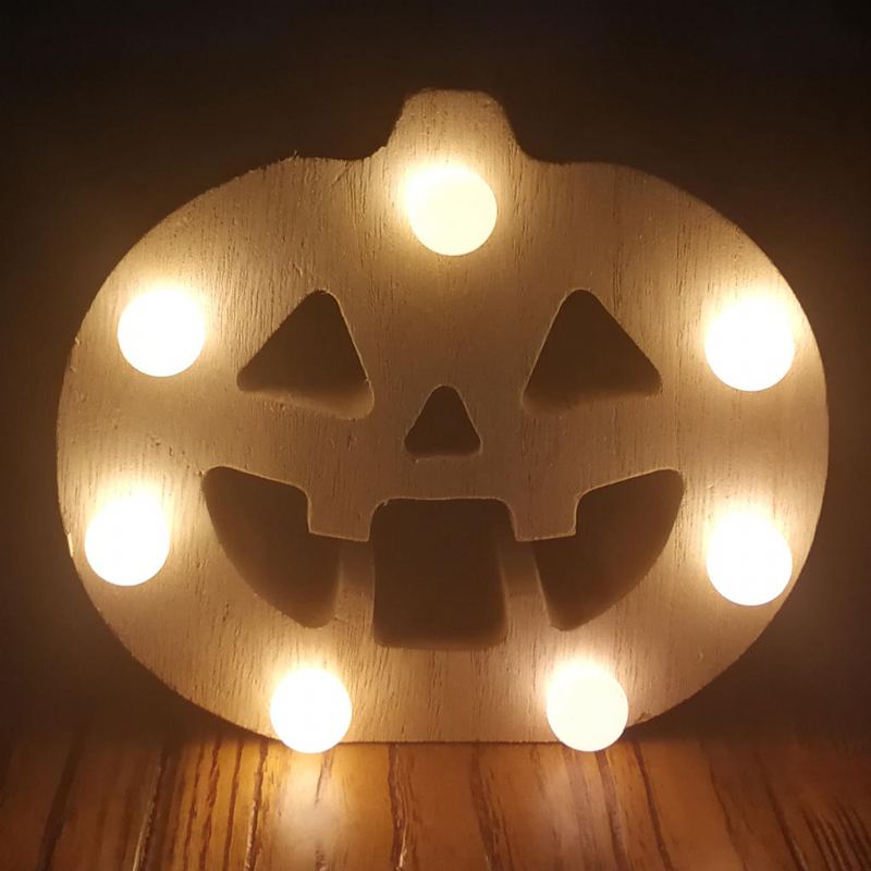 Jm01683 Halloween Dekorace Dýňová Led Noční Světlo Na Párty Led Slavnostní Osvětlení Vánoční