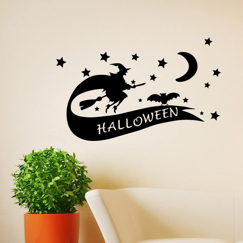 Miico Fx3010 Kreslená Samolepka Na Zeď Halloween Odnímatelná Na Zeď Dekorace Pokoje