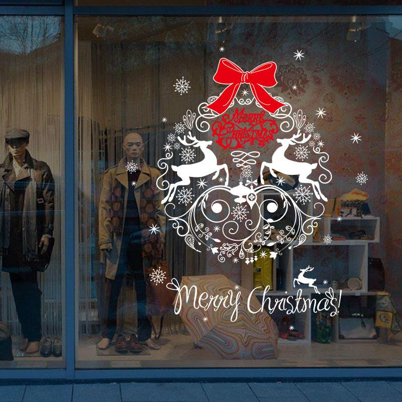 Miico Xh7241 Vánoční Nálepka Domácí Dekorace Na Okno A Stěnu Dekorativní Nálepky V Obchodě