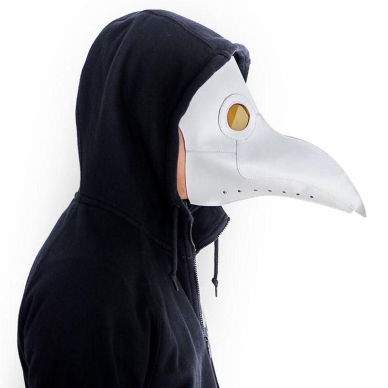 Steampunk Plague Doctor Mask Bird Beak Halloween Prop Cosplay Punk Gothic Masky