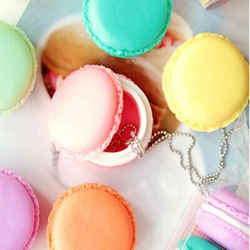 Cute Candy Color Macaron Mini Narozeninová Dárková Krabička Vodotěsná Na Šperky S Prsteny