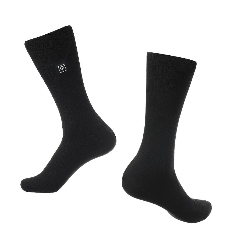 Elektrické Vyhřívané Ponožky 110-220v Nastavitelná Teplota Dobíjecích Ponožek
