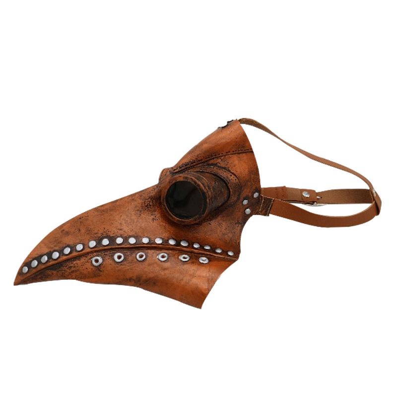 Halloween Cosplay Steampunk Plague Doctor Mask Bird Beak Props Retr Gotické Masky