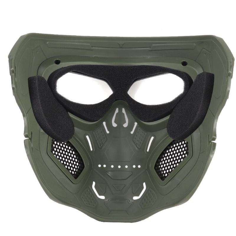 Halloween Skull Tactical Airsoft Mask Paintball Cs Vojenská Ochranná Celoobličejová Přilba