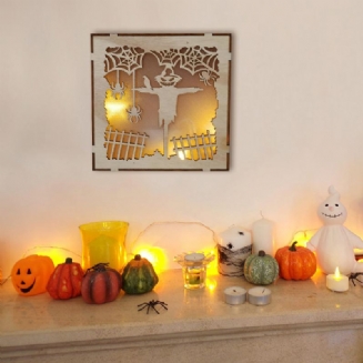 Jm01497 Scarecrow Led Světlo Halloween Dekorace Nástěnná Lampa Pro Slavnostní Párty
