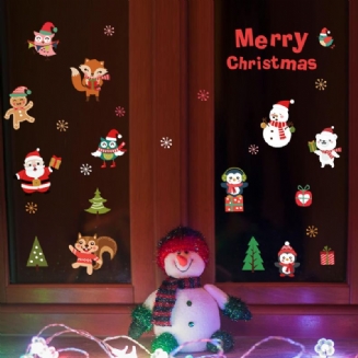 Miico Sk6038 Christmas Sticker Novetly Cartoon Stickers For Kids Room Decoration Party