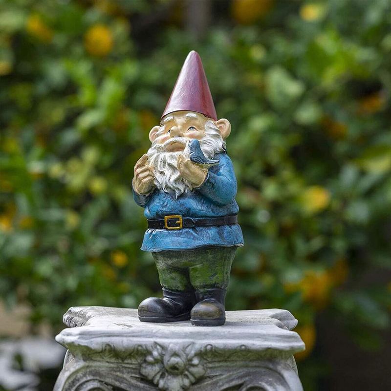 Pryskyřice Funny Naughty Garden Gnome Pro Vnitřní Nebo Venkovní Dekorace Na Trávník