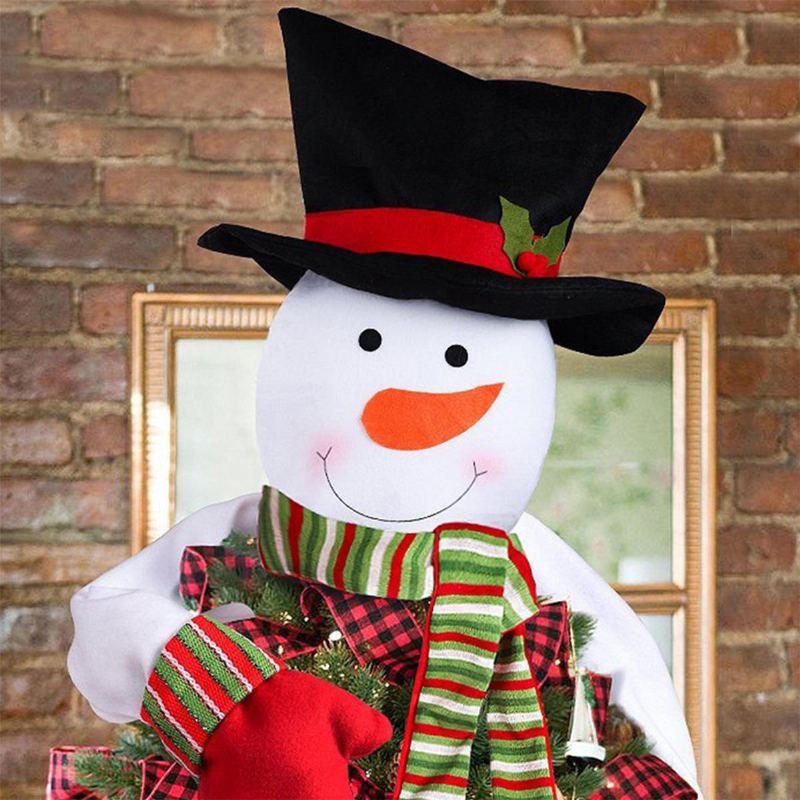 Sněhulák Hug Tree Netkaná Textilie Na Vánoční Stromeček Dekorace Typu