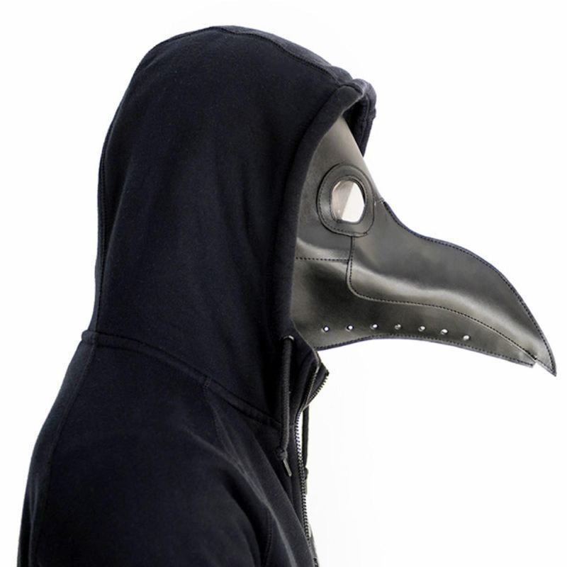 Steampunk Plague Doctor Mask Bird Beak Halloween Prop Cosplay Punk Gothic Masky