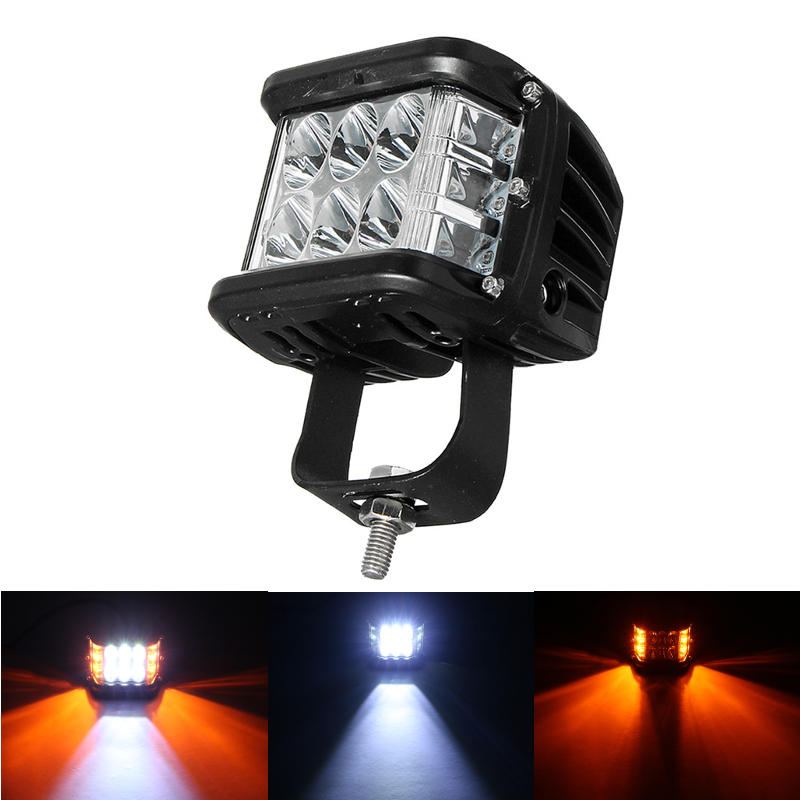 12v 10v-48v Led Pracovní Mlhové Světlo Boční Střílečka Kombinovaná Dvoubarevná Offroad Suv Truck