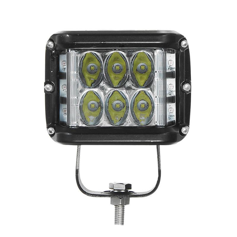 12v 10v-48v Led Pracovní Mlhové Světlo Boční Střílečka Kombinovaná Dvoubarevná Offroad Suv Truck