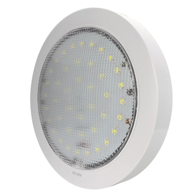 12v-24v 5050 9w Led Stropní Svítidlo Pro Povrchovou Montáž Na Karavan/obytný Vůz/přívěs/loď