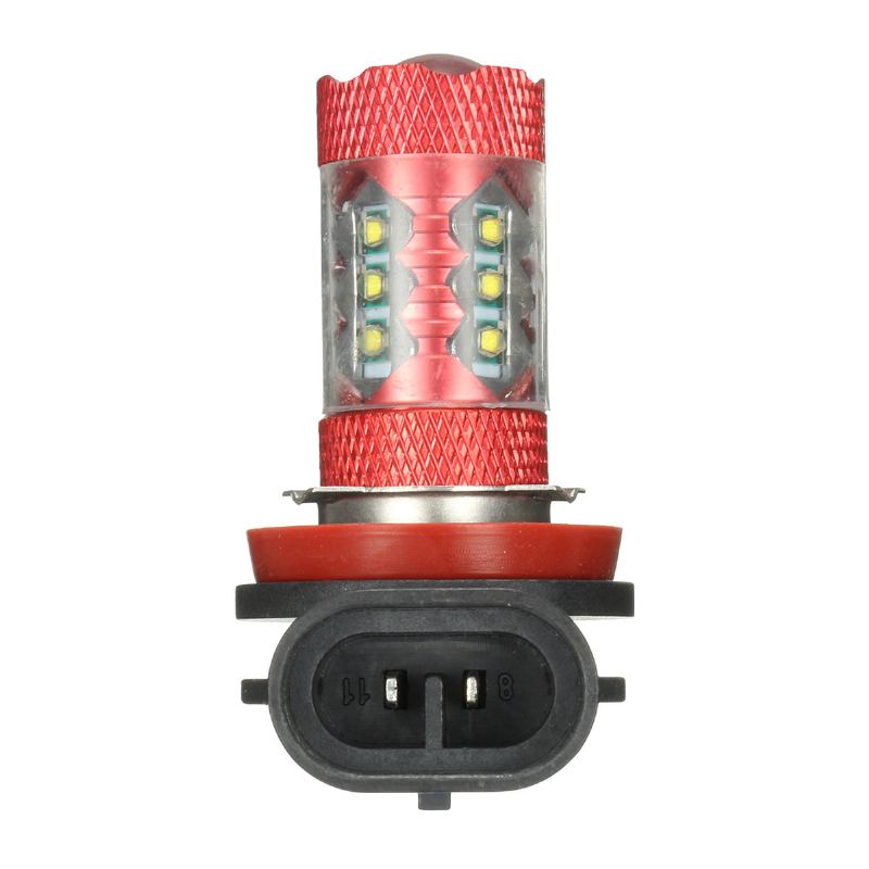 12v Párová Žárovka Led Mlhového Světla Pro Motocykly H11 H10 H7 H8 H4 9005 9006 P13w H16 H13