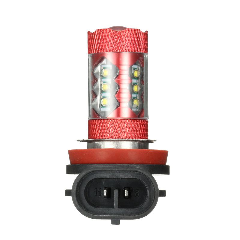 12v Párová Žárovka Led Mlhového Světla Pro Motocykly H11 H10 H7 H8 H4 9005 9006 P13w H16 H13