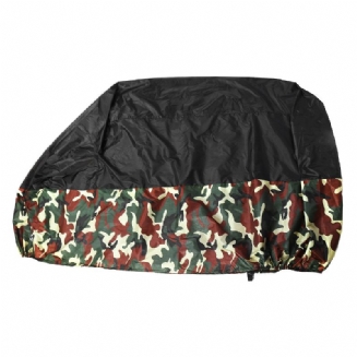 190t Camouflage Motocykl Waterproof Cover Black Universal Bike Outdoor Scooter Cruiser Sunproof Protective