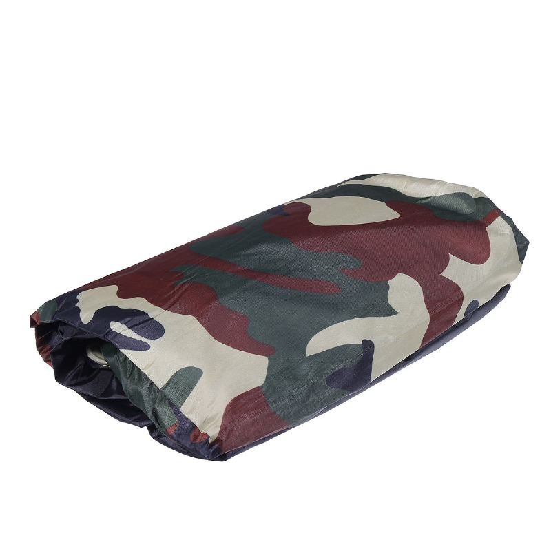 190t Camouflage Motocykl Waterproof Cover Black Universal Bike Outdoor Scooter Cruiser Sunproof Protective