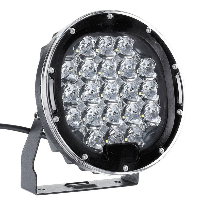 1ks Led 9-32v Dc Ip68 6000k 105w 6000lm Přední Světlomety Pro Motocykl Atv Atv Jeep