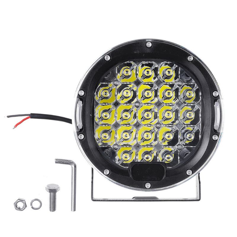 1ks Led 9-32v Dc Ip68 6000k 105w 6000lm Přední Světlomety Pro Motocykl Atv Atv Jeep