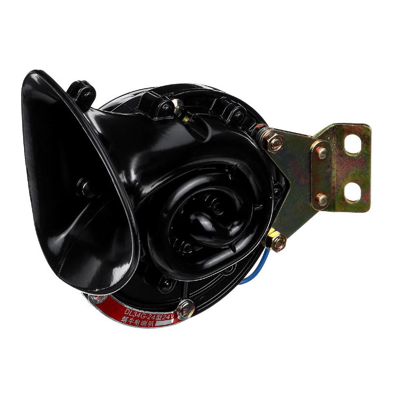 24v 250db Electric Bull Horn Super Hlasitý Raging Sound Vodotěsný Kovový Univerzální