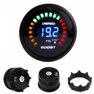 2palcový 52mm Digitální Turbo Boost/voda/teplota Oleje/tlak/tachometr/egt Monitor Závodní Měřidlo