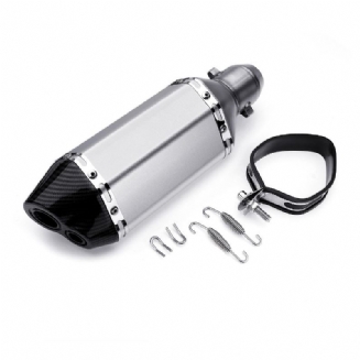 310mm Sliver Univerzální Motocyklové Dirt Bike Atv Trubka Výfuku Db Killer 38-51mm