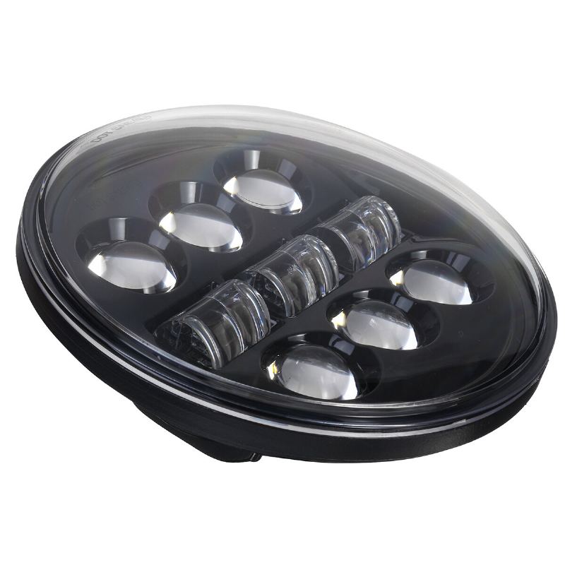 5.75palcový 45w 12v Led Světlomet Pro Motocykly Kulatá Lampa S Vysokým Paprskem