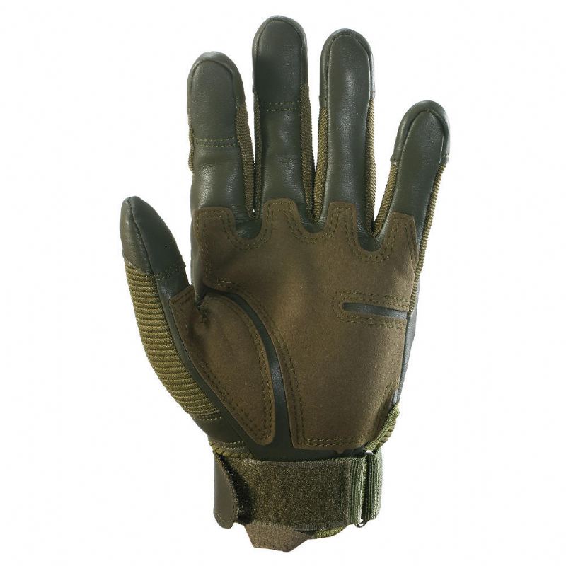 Dotyková Obrazovka Vojenské Taktické Airsoft Celoprstové Rukavice Hard Knuckle Outdoor 3 Barvy