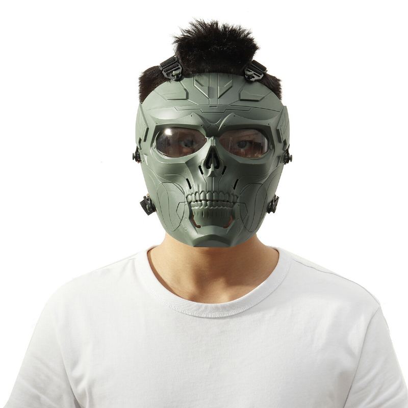 Halloween Prom Mask Paintballové Masky Celoobličejová Maska Lebky Tactical For Wildfire Actical