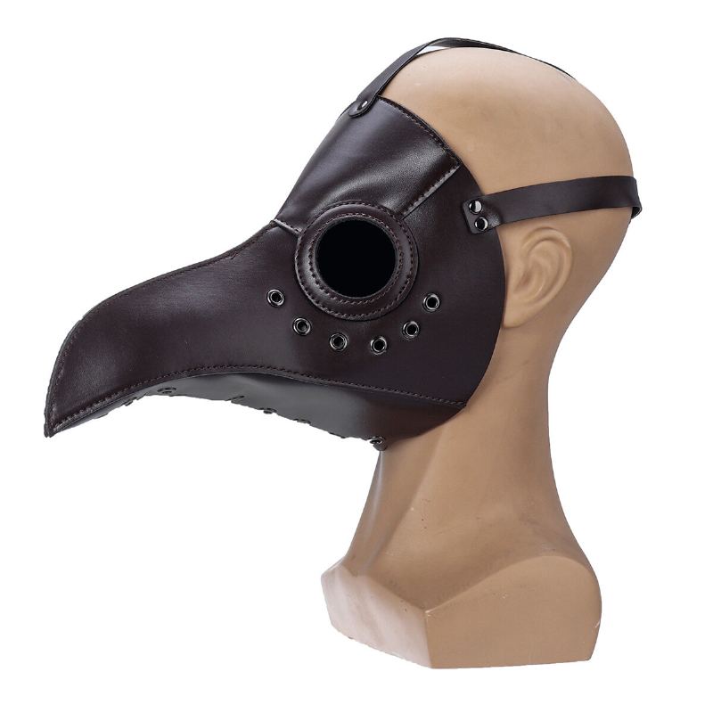 Halloweenský Cosplay Kostým The Mor Bird Mask Gotický Dlouhý Nos Pro Dospělé