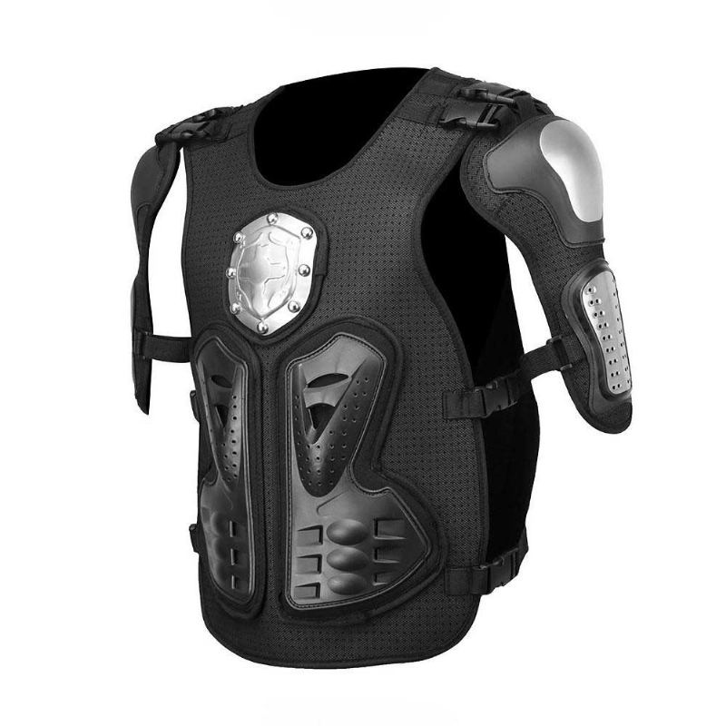 Motocross Racing Motocykl Body Protective Armor Chránič Hrudníku Back Metal Gear