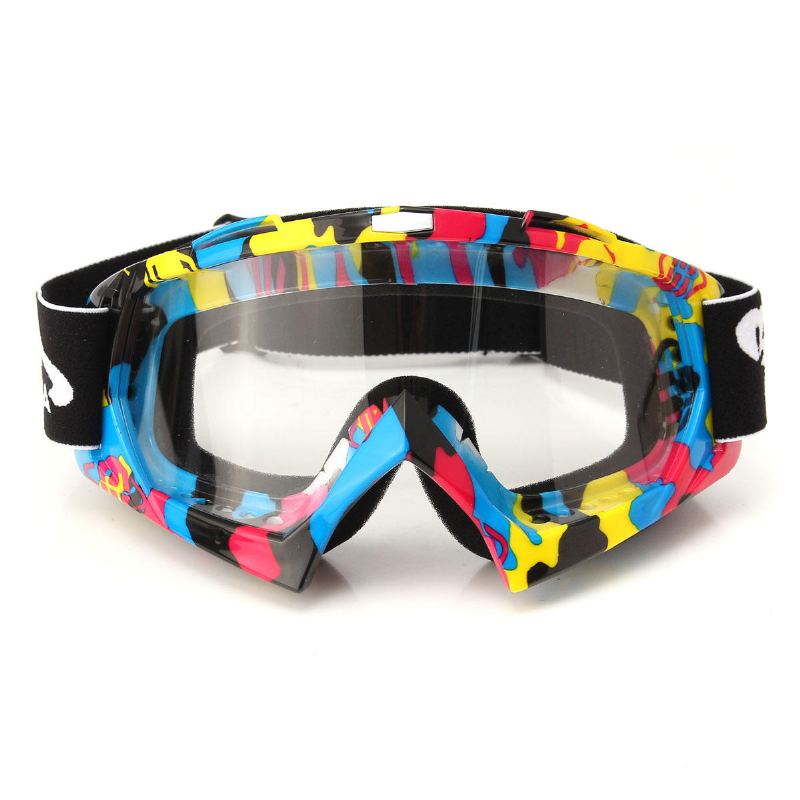 Motocykl Motokros Off Road Jízda Sportovní Snowboardové Brýle Transparent/coloful Len