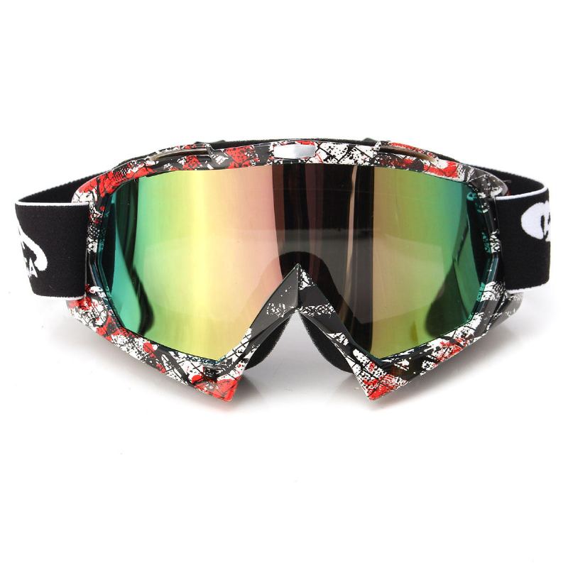 Motocykl Motokros Off Road Jízda Sportovní Snowboardové Brýle Transparent/coloful Len