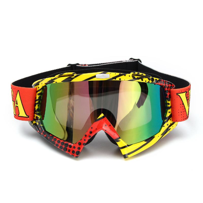 Motocykl Motokros Off Road Jízda Sportovní Snowboardové Brýle Transparent/coloful Len