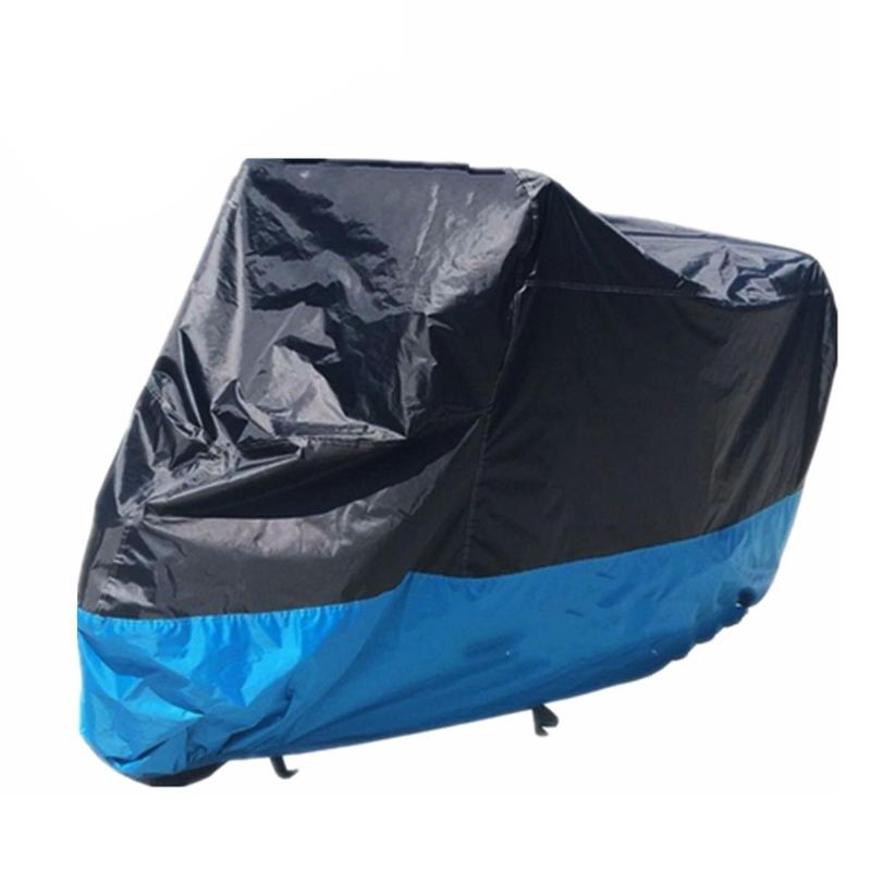 Motocykl Vodotěsný Kryt Scooter Rain Dust Cover Modrá Černá M-xl