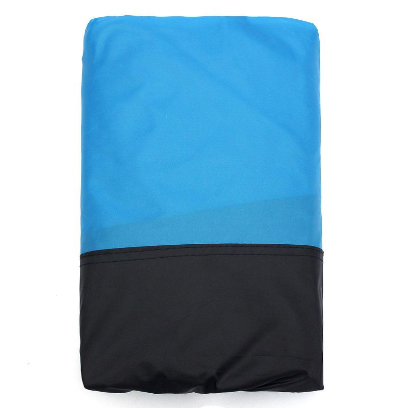 Motocykl Vodotěsný Kryt Scooter Rain Dust Cover Modrá Černá M-xl