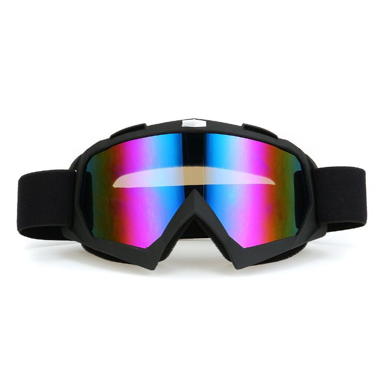 Motocyklové Brýle Proti Zamlžování Lyžařské Snowboardové Colorful Lens