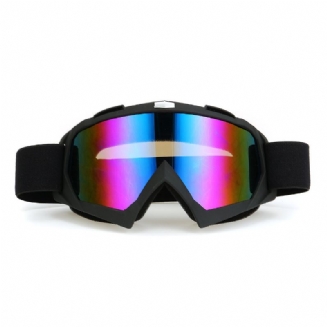Motocyklové Brýle Proti Zamlžování Lyžařské Snowboardové Colorful Lens