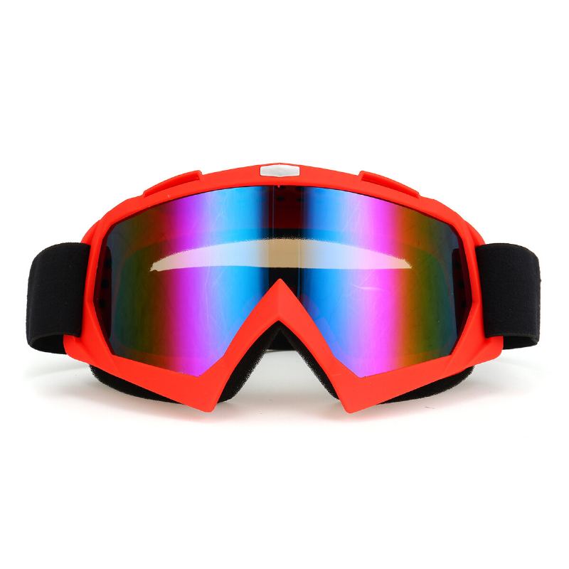 Motocyklové Brýle Proti Zamlžování Lyžařské Snowboardové Colorful Lens